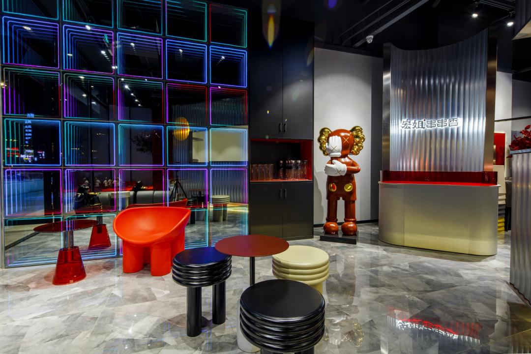 串串香空间设计,餐饮空间设计火锅店案例