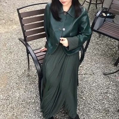 秋冬棕绿色,厌倦了红黄棕不妨来款高级感发色