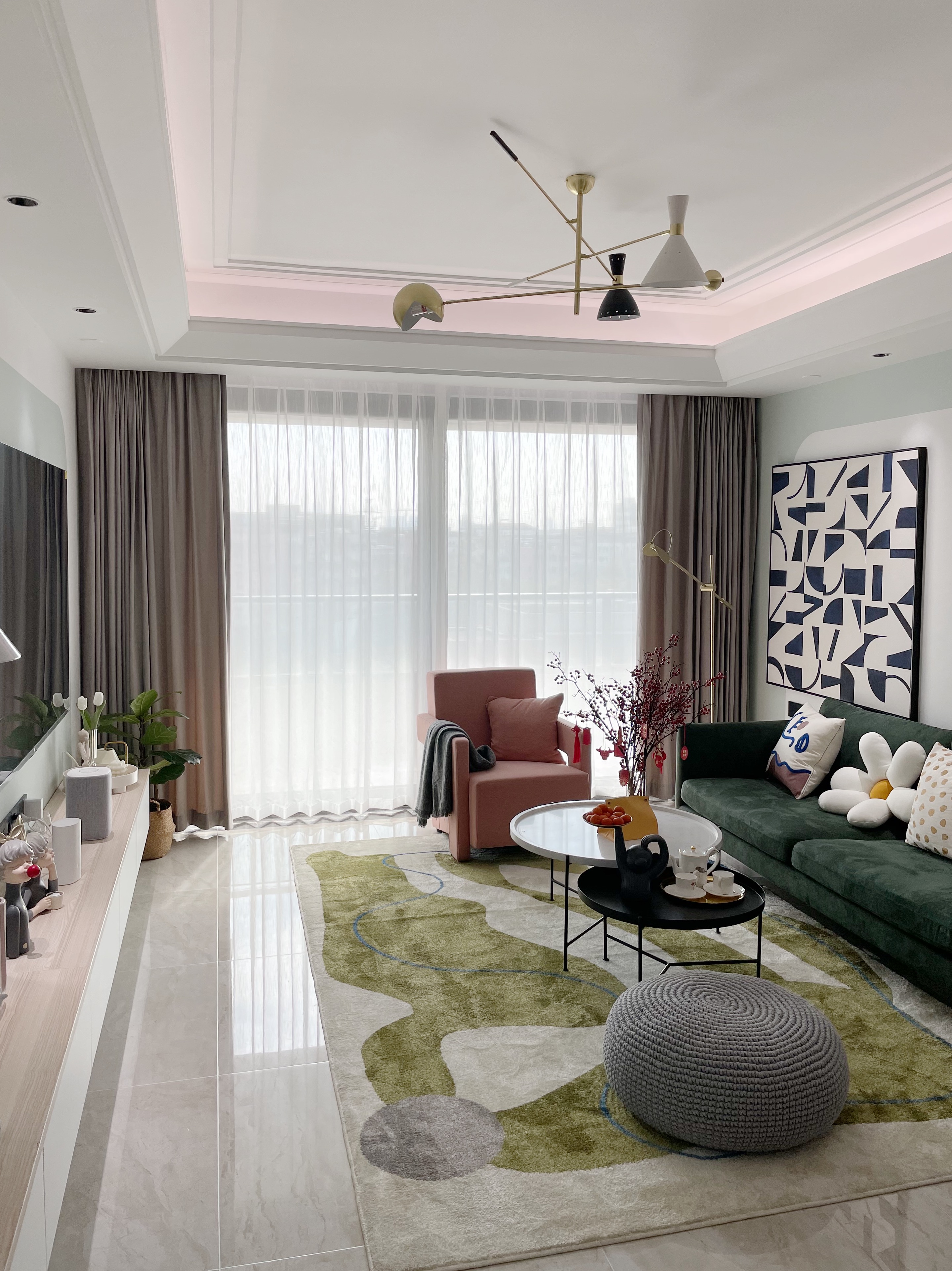 装修房子装窗帘省钱攻略,全屋网购窗帘多少钱