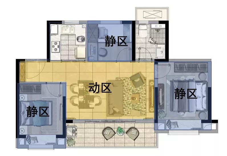 横厅户型设计好处,什么是横厅的房子户型图