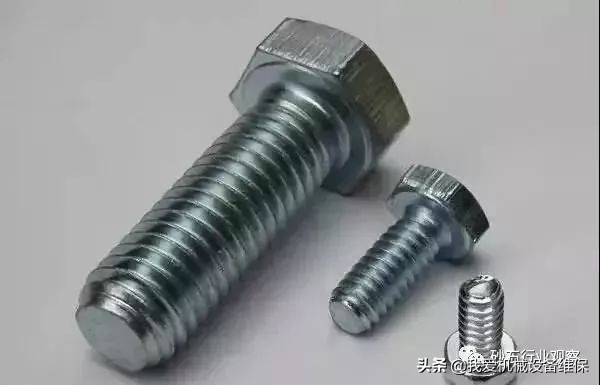 螺栓螺母连接剖视图,螺栓及螺栓连接的全剖视图