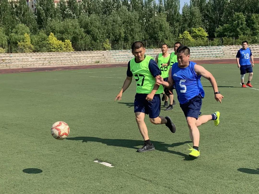 纪念七一建*党**99周年系列活动——佳木斯市防火救援支队举办“佳蓝杯”足球对抗赛