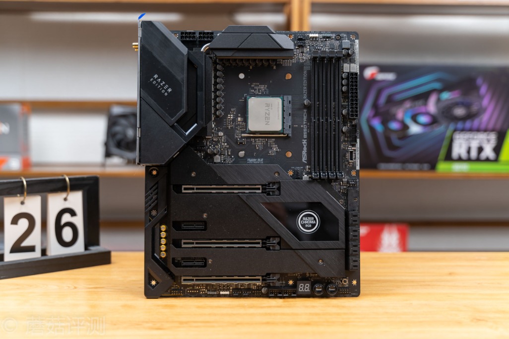 雷蛇华擎x570主板怎么样,华擎x570太极雷蛇定制款主板赏析