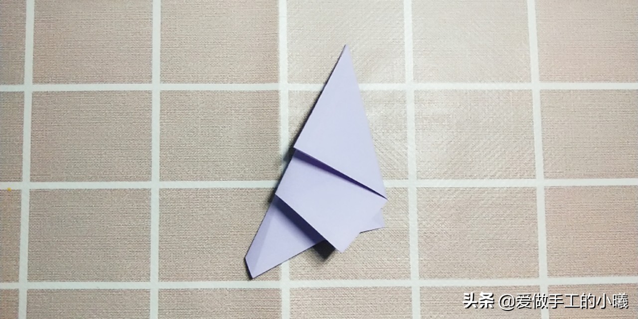 五瓣花折纸步骤图解,立体五瓣花折纸图解