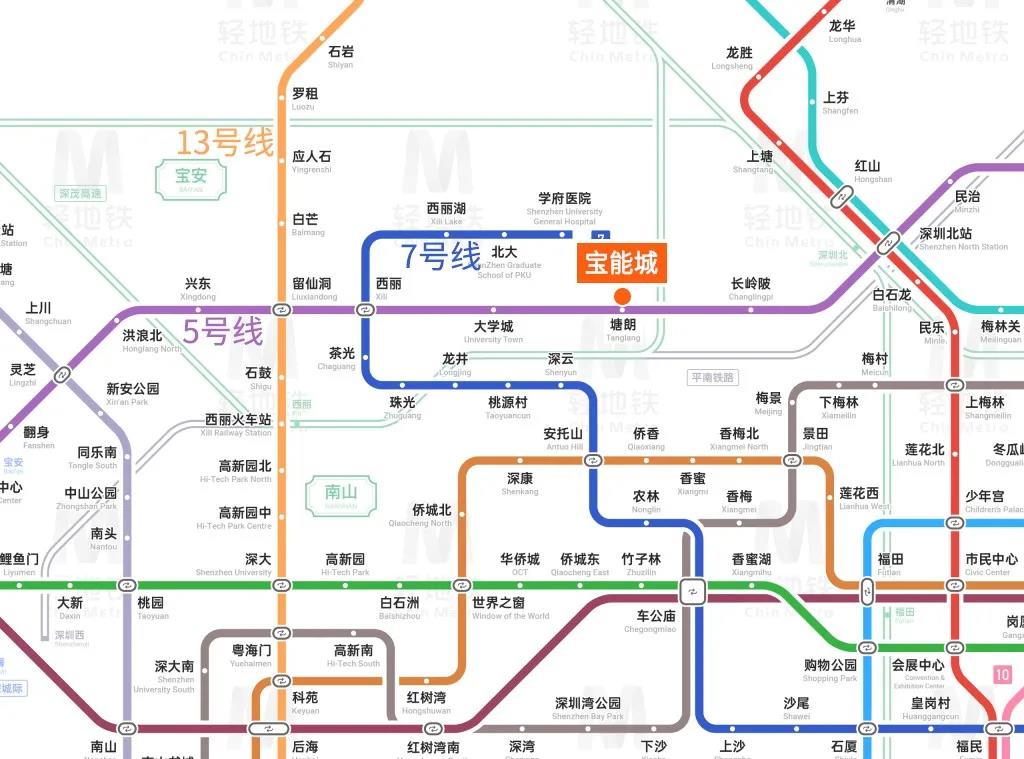 深圳宝能城地铁噪音,宝能城噪音大吗