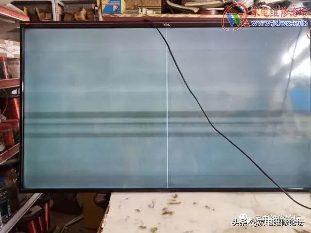 tcl王牌32寸液晶彩电,tcl液晶电视出现竖线屏维修教程
