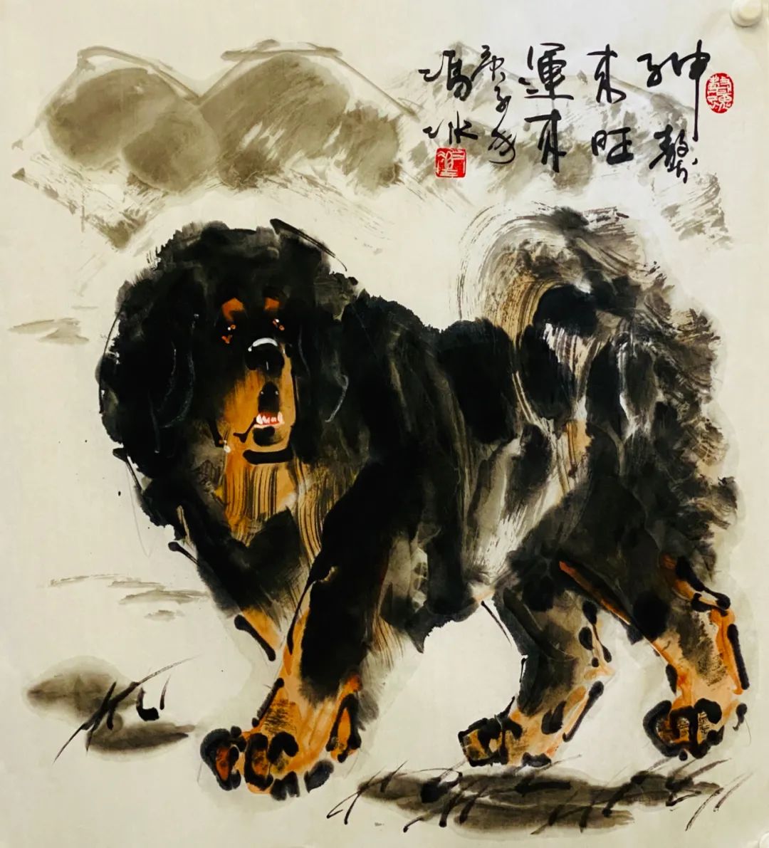 冯冰书法真迹,冯冰字画