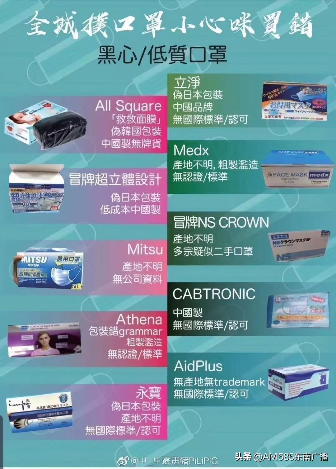 网上曝光的假口罩特点,曝光口罩