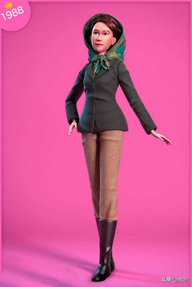 芭比娃娃变成美丽的女王仙子,芭比娃娃伊丽莎白女王