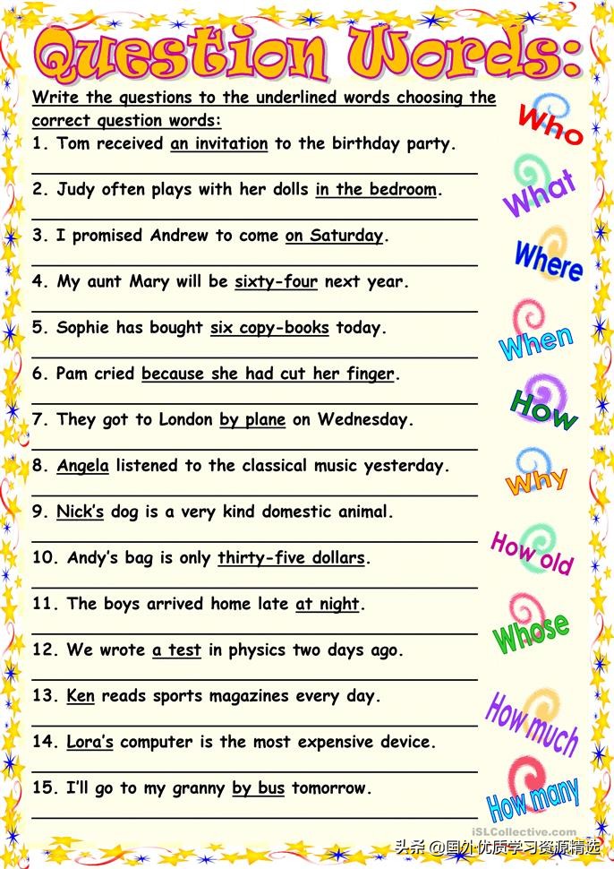 疑问句开头what与how的用法区别,疑问代词who和what的区别