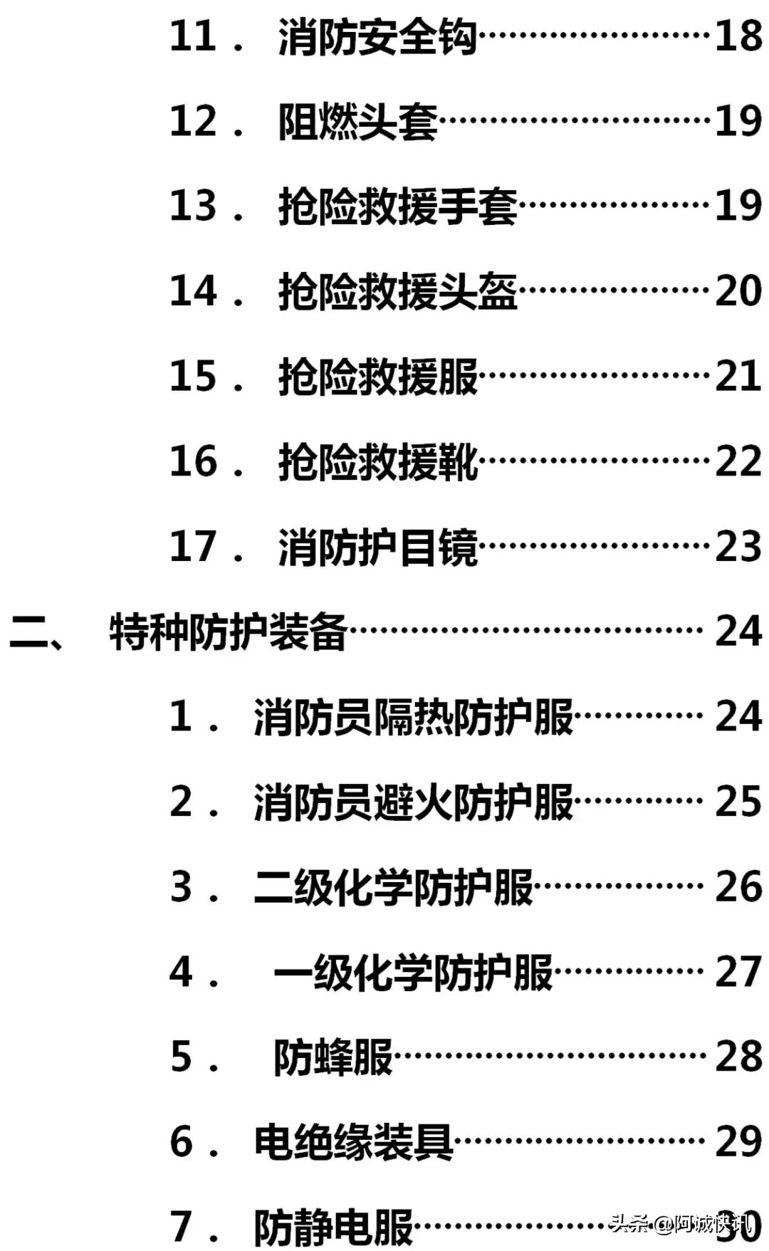 战术防暴装备,防火员装备器材手册