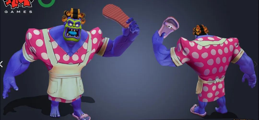 恶搞的概念作品，会扔拖鞋的蒙多