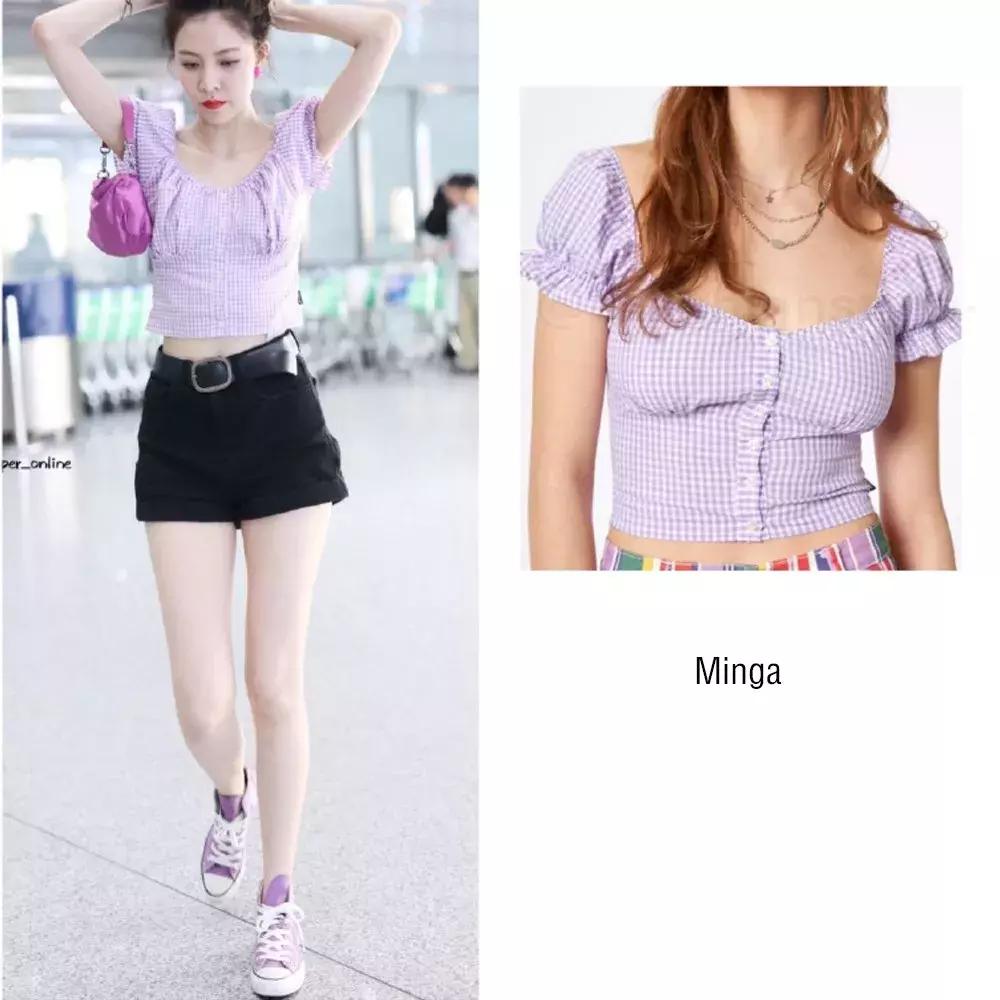 宋妍霏潮流主理人穿搭,王鹤棣桃花坞花衬衫走秀宋妍霏