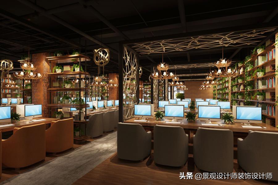 网咖设计效果图,网咖设计图哪找