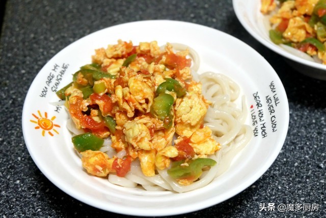 面食的各种家常做法拉条子,番茄鸡蛋炒拉条子正宗做法