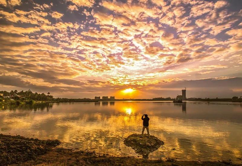 晚上的海棠湾,海棠湾真的很美