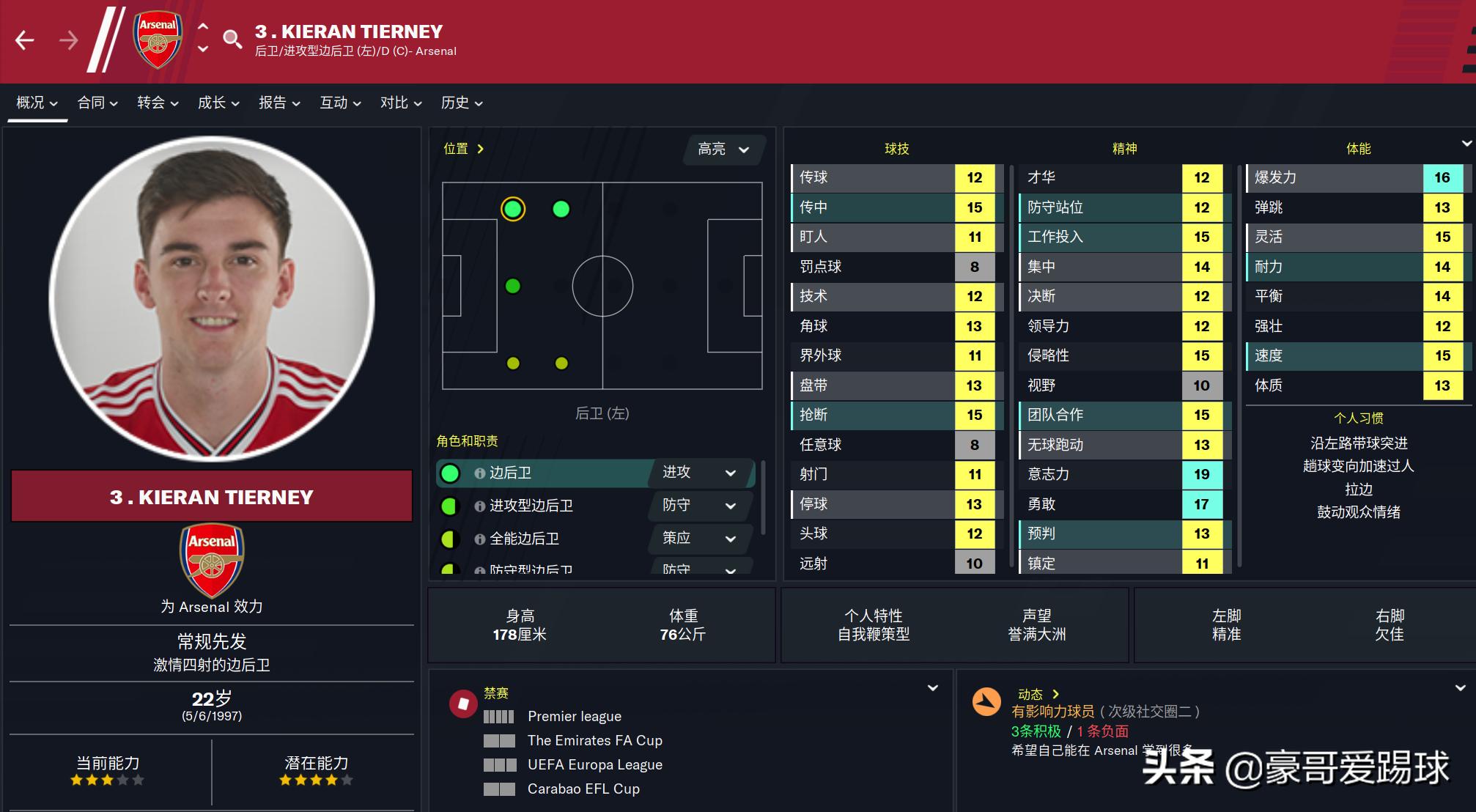 2019-2020阿森纳阵容,英超争四狂魔