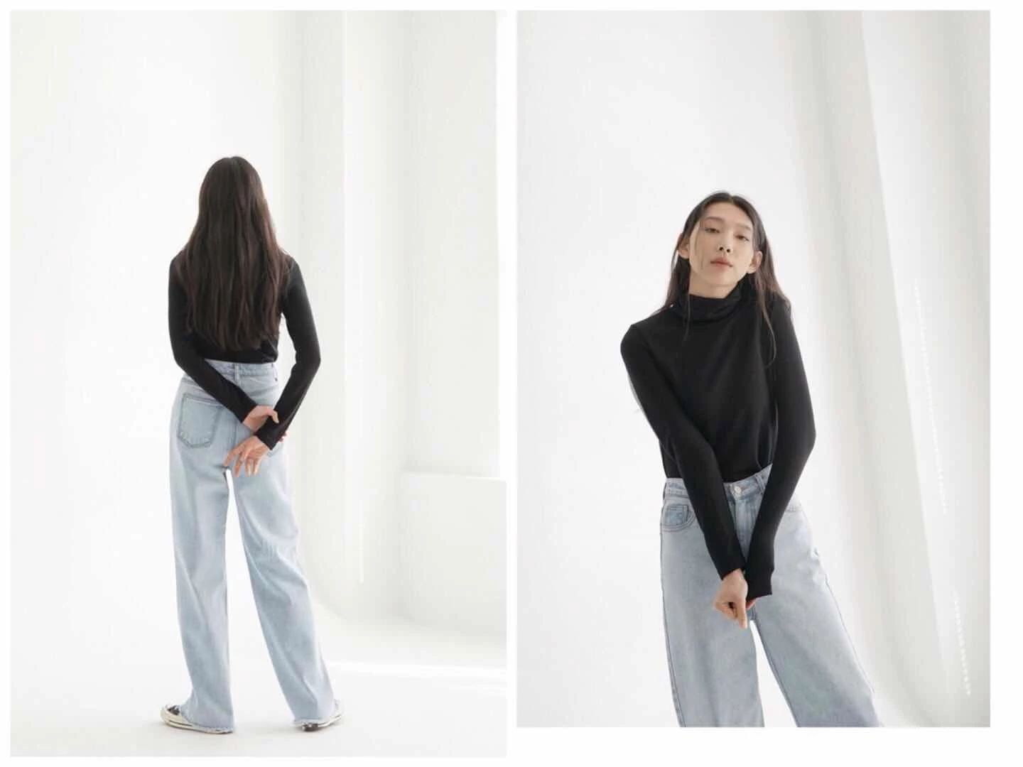 这三条牛仔裤，冬天快来耍宝