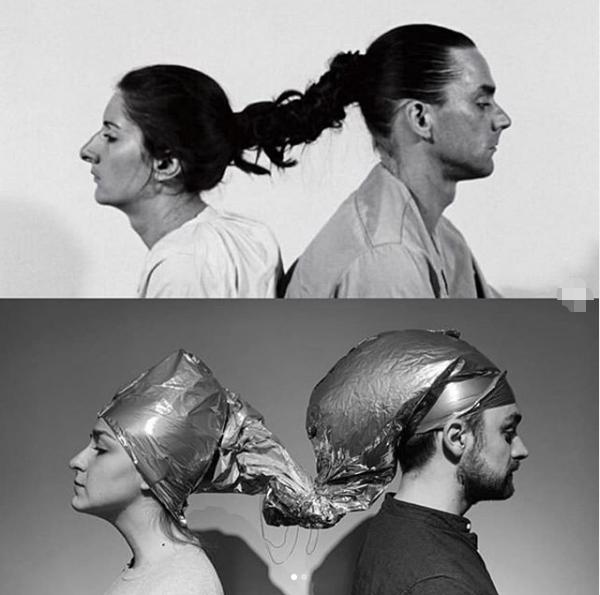 世界名画人物模仿搞笑,外国人恶搞画作