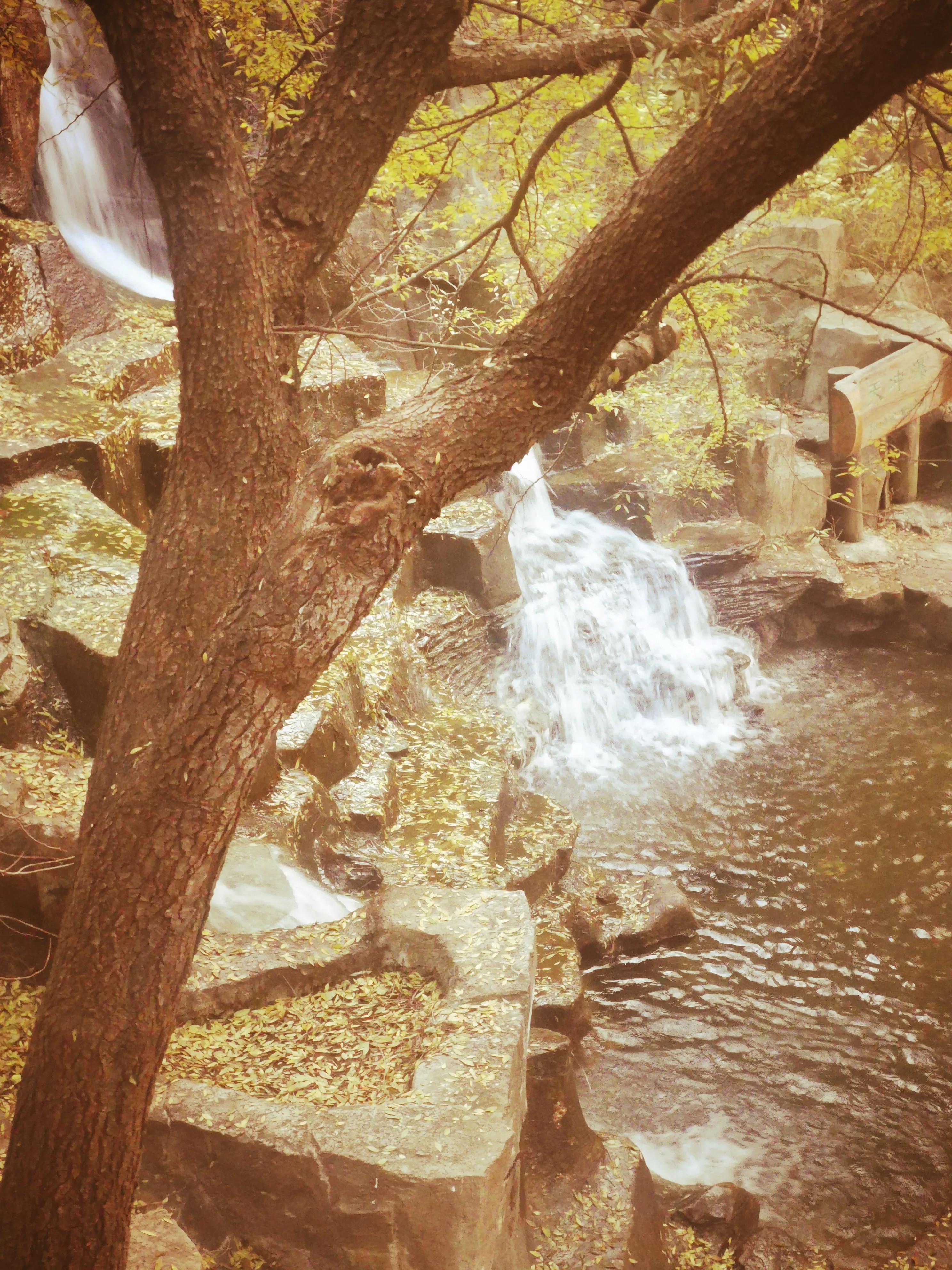 济南九如山瀑布群风景区,济南九如山瀑布