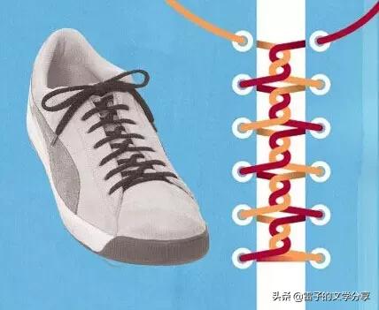 30-40岁男士商务鞋子系鞋带款白色,多看几遍就能学会的个性鞋带系法