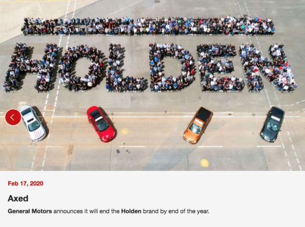 再见，Holden！澳洲汽车巨头倒塌！正式宣告终结！160年历史湮灭！近千人瞬间失业！一个时代就此结束...