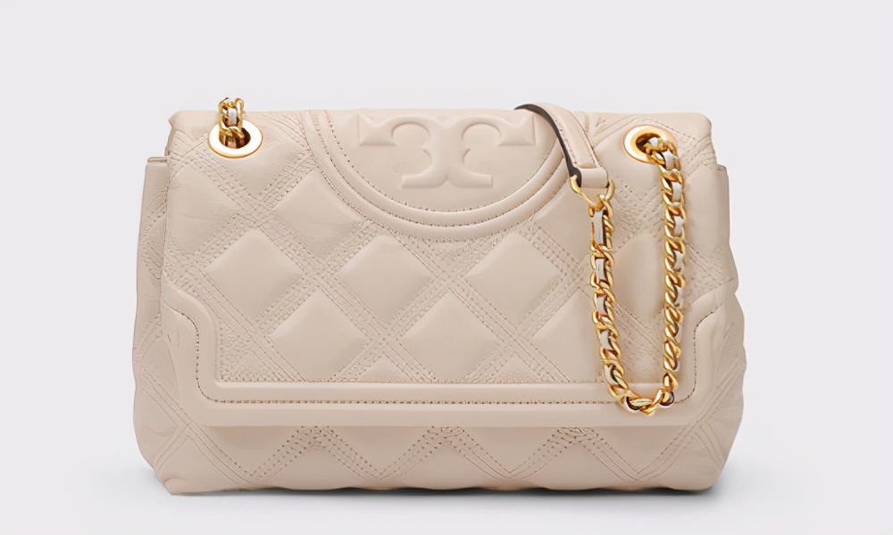 toryburch十字纹牛皮水桶包,burch包单肩包