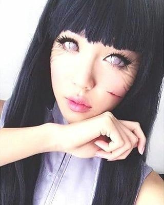 火影忍者人气女角色鸣人之妻日向雏田国外社媒热图赏