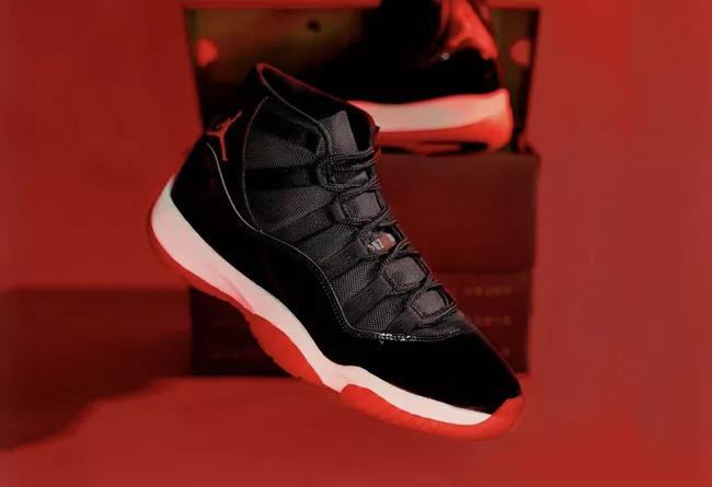 airjordan11黑红真假,airjordan11黑红和康扣黑红