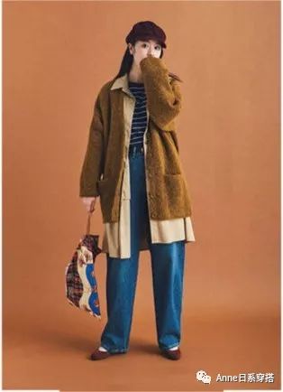 早秋盐系叠穿三件套,日系两件套秋装