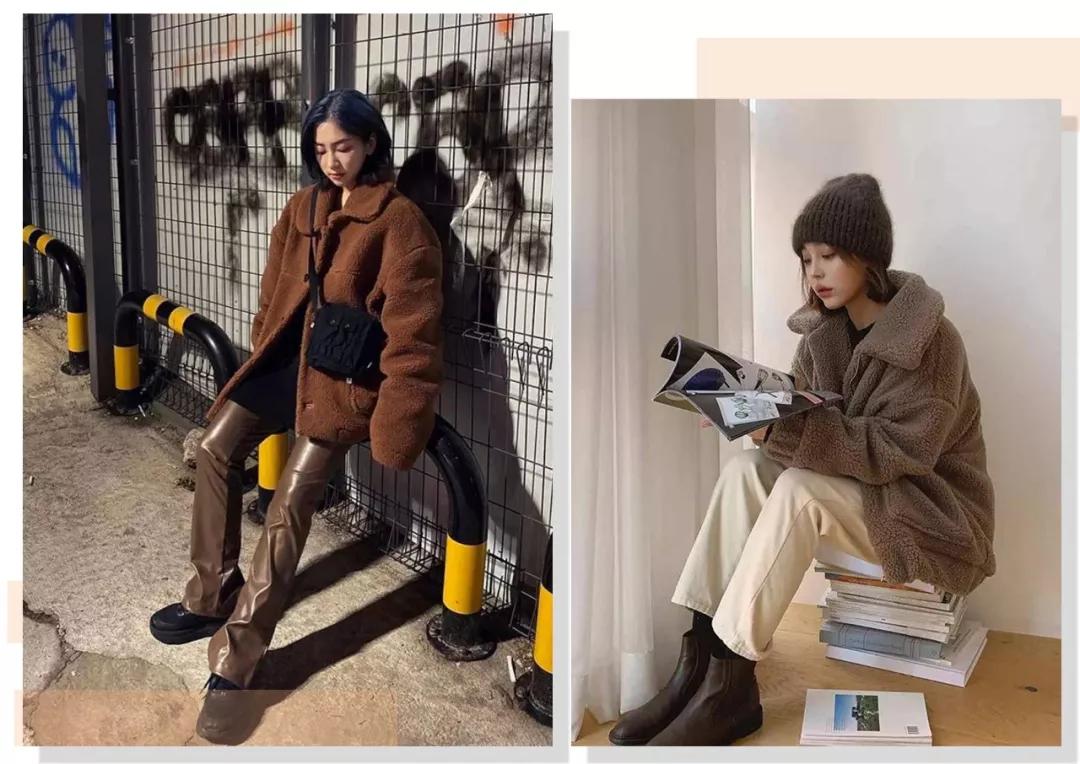 春天几月适合穿羊羔毛外套,羊羔毛外套burberry