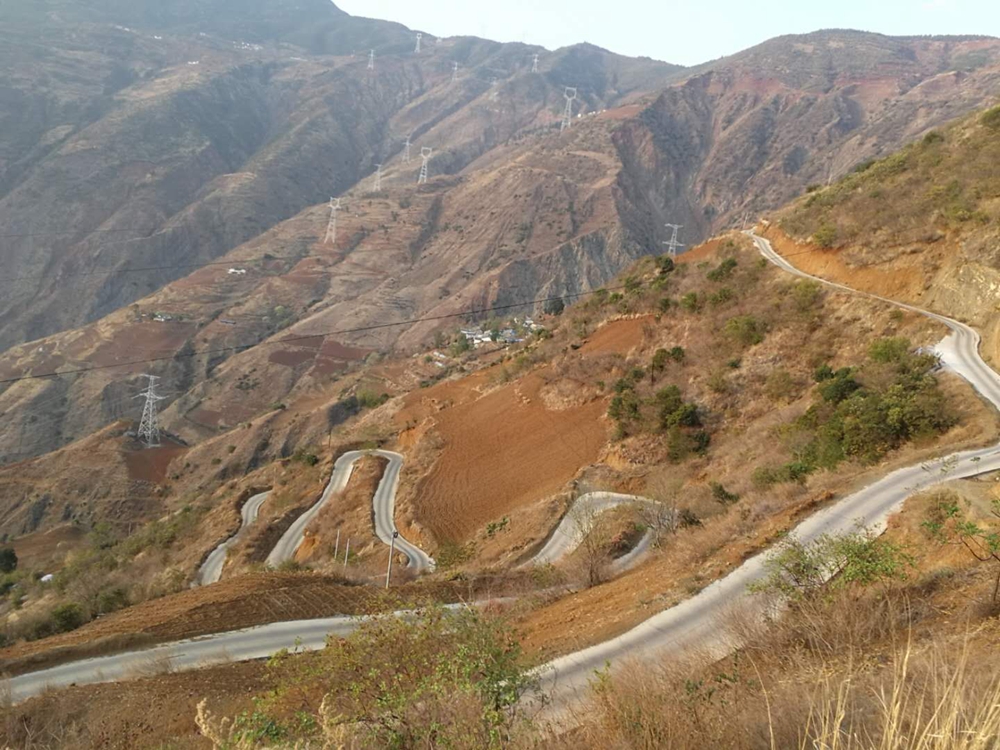 四川会东大梨树村,会东松坪镇大梨树村