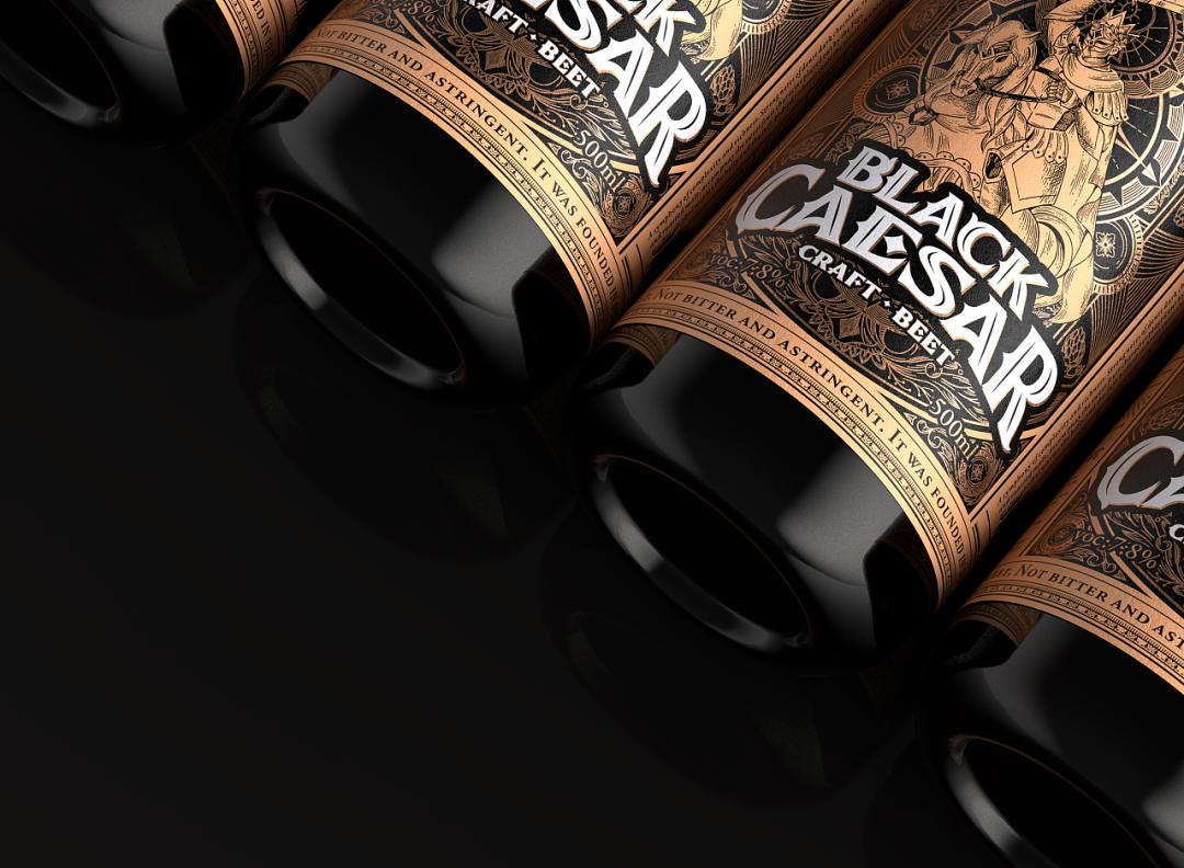 打碎常规思维创新,口碑好的精酿啤酒包装设计图片