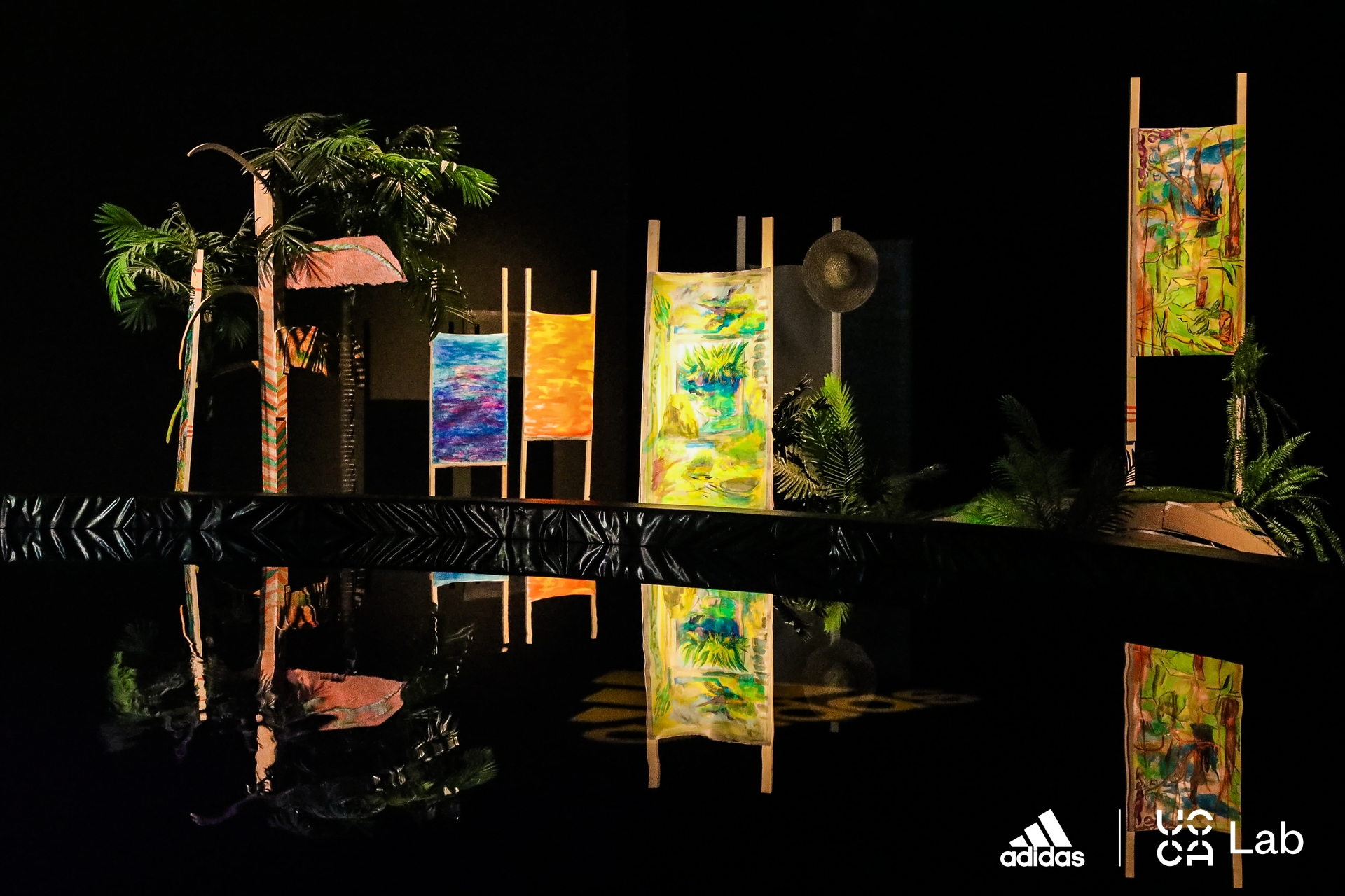 阿迪达斯展览秀,阿迪达斯重塑蔚蓝