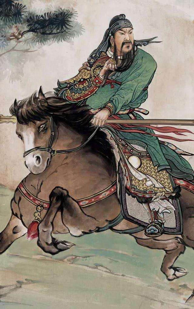 壮缪，唾在关圣眉心的一口浓痰