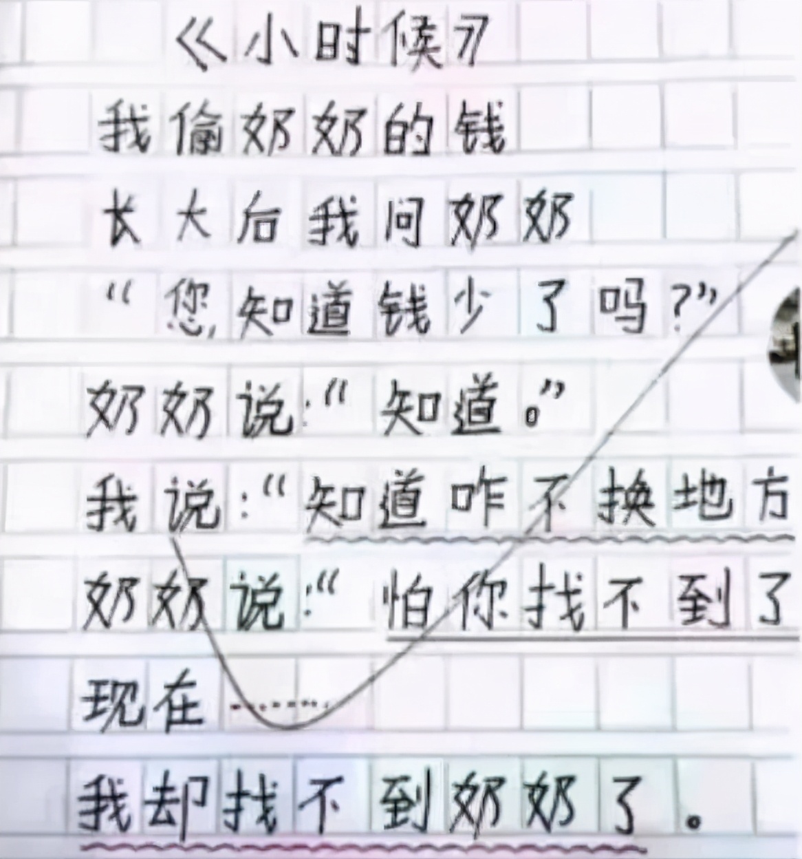 小学生奇思妙想作文200字,小学生作文拿满分老师看完都哭了