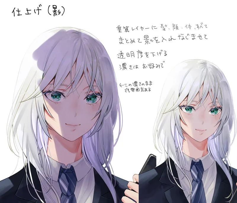 绘画教程指绘头发,作画教程简单