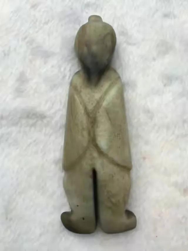 古玉一红二黄三白,古玉三羊开泰大件