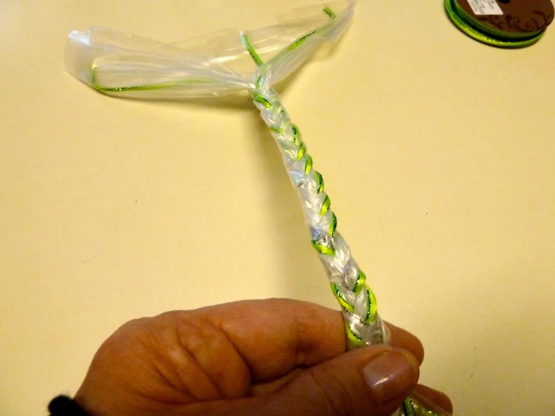 有塑料袋的手工,用塑料袋做的手工活