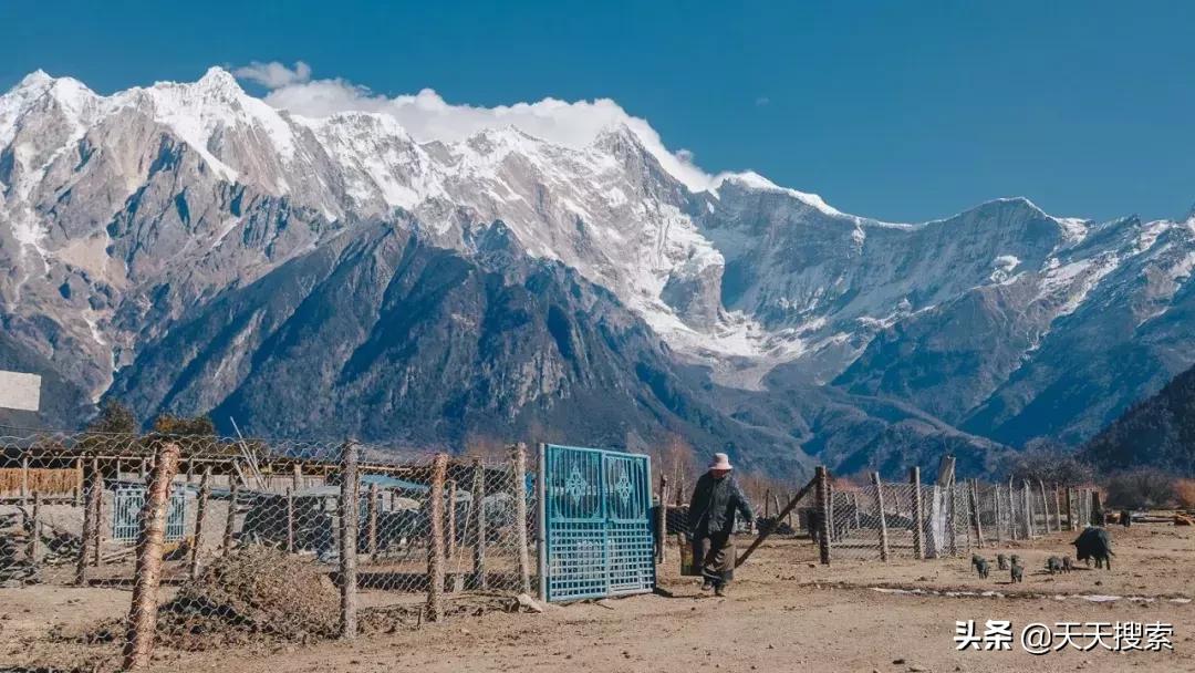 中国旅游最美雪山,中国最美雪山旅游