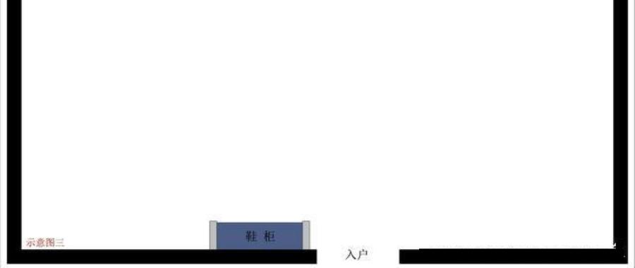 门左右两边没墙怎样做入户鞋柜,入户门左右两侧无墙体如何做鞋柜