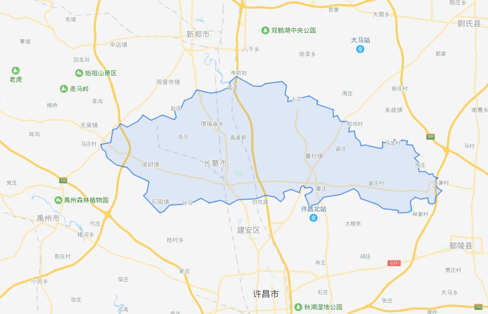 长葛古代建城史,河南省的春秋战国都城遗址
