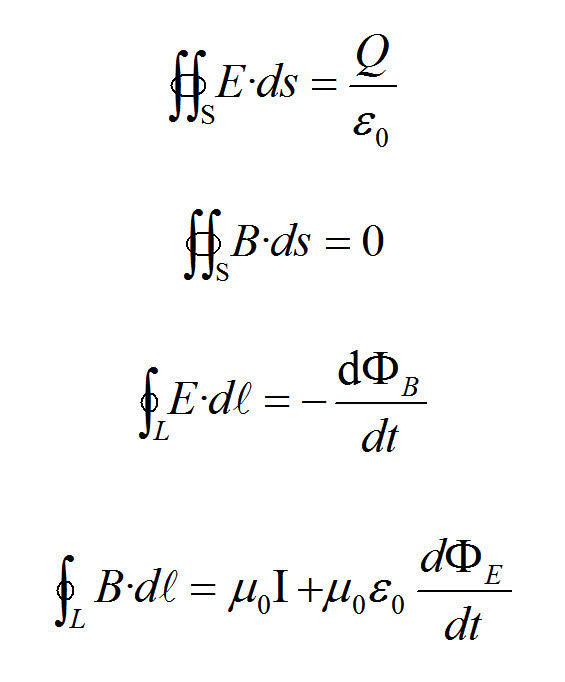麦克斯韦方程组各公式物理意义,一图搞懂麦克斯韦方程组
