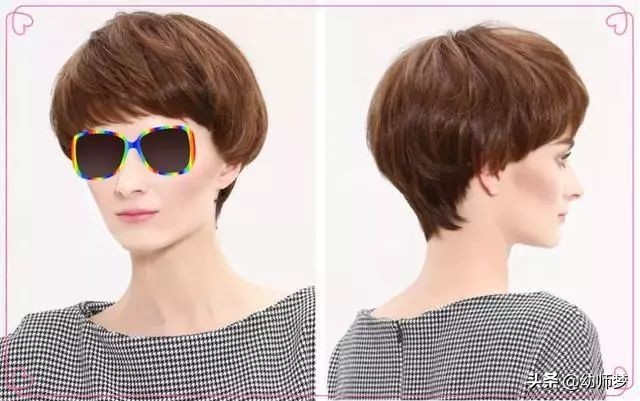 45至55岁女人洋气发型短发,1米55矮个子发型短发