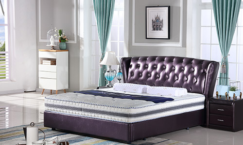 宜家皮床,宜嘉家具软床