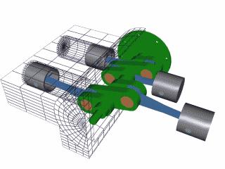 一群机械动物的动画片,一堆机器兽动画片