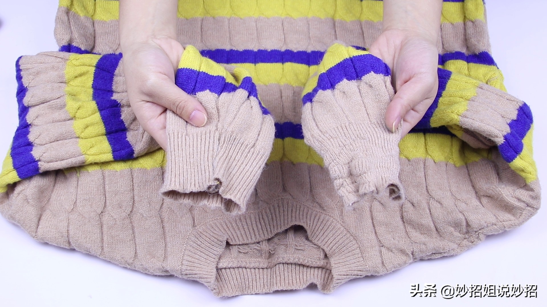 毛衣袖口大了怎么改小慢教程,毛衣袖口太宽松了怎样收缩