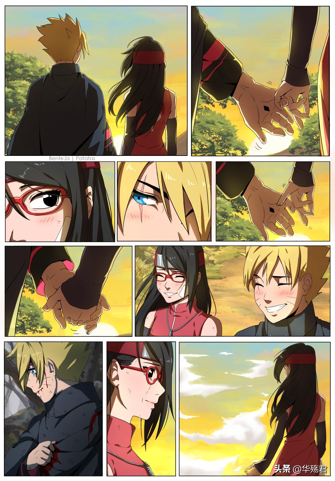 博人与妹妹重逢,博人传博人和川木的宿命之战