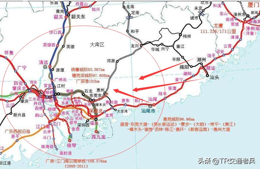 汕头高铁站建成后在广东排名,汕头站成为粤东西北最大的高铁站