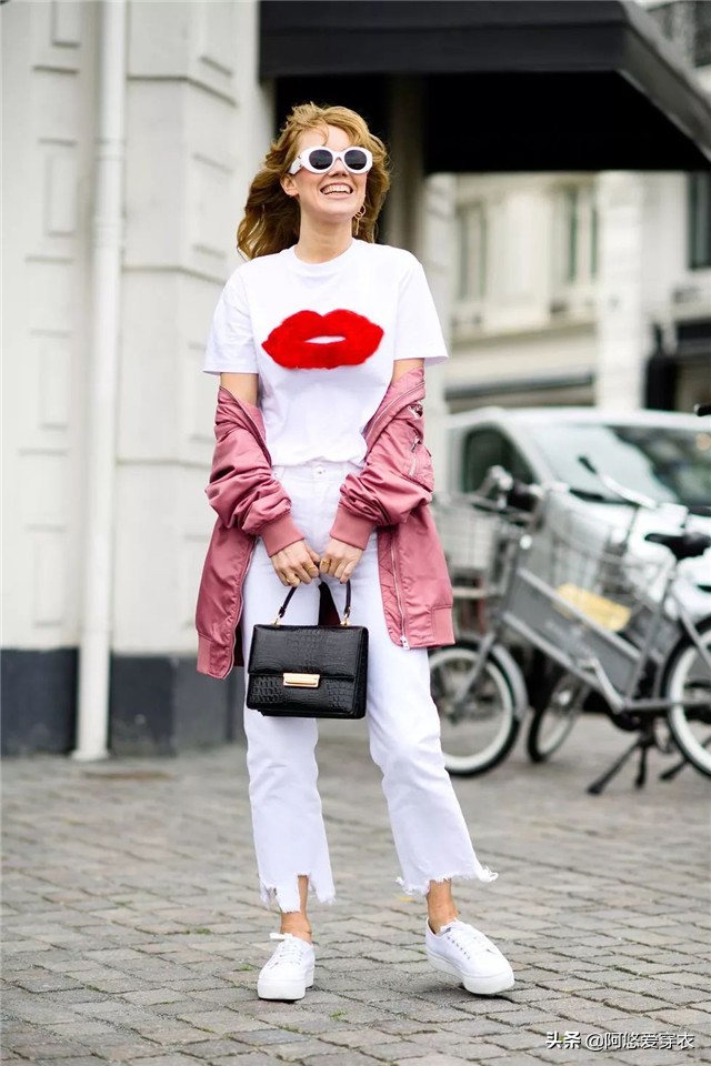 天太热t恤怎么穿才凉快,天热t恤衫有领